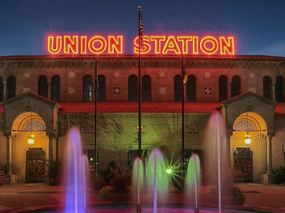 Union Station at night
