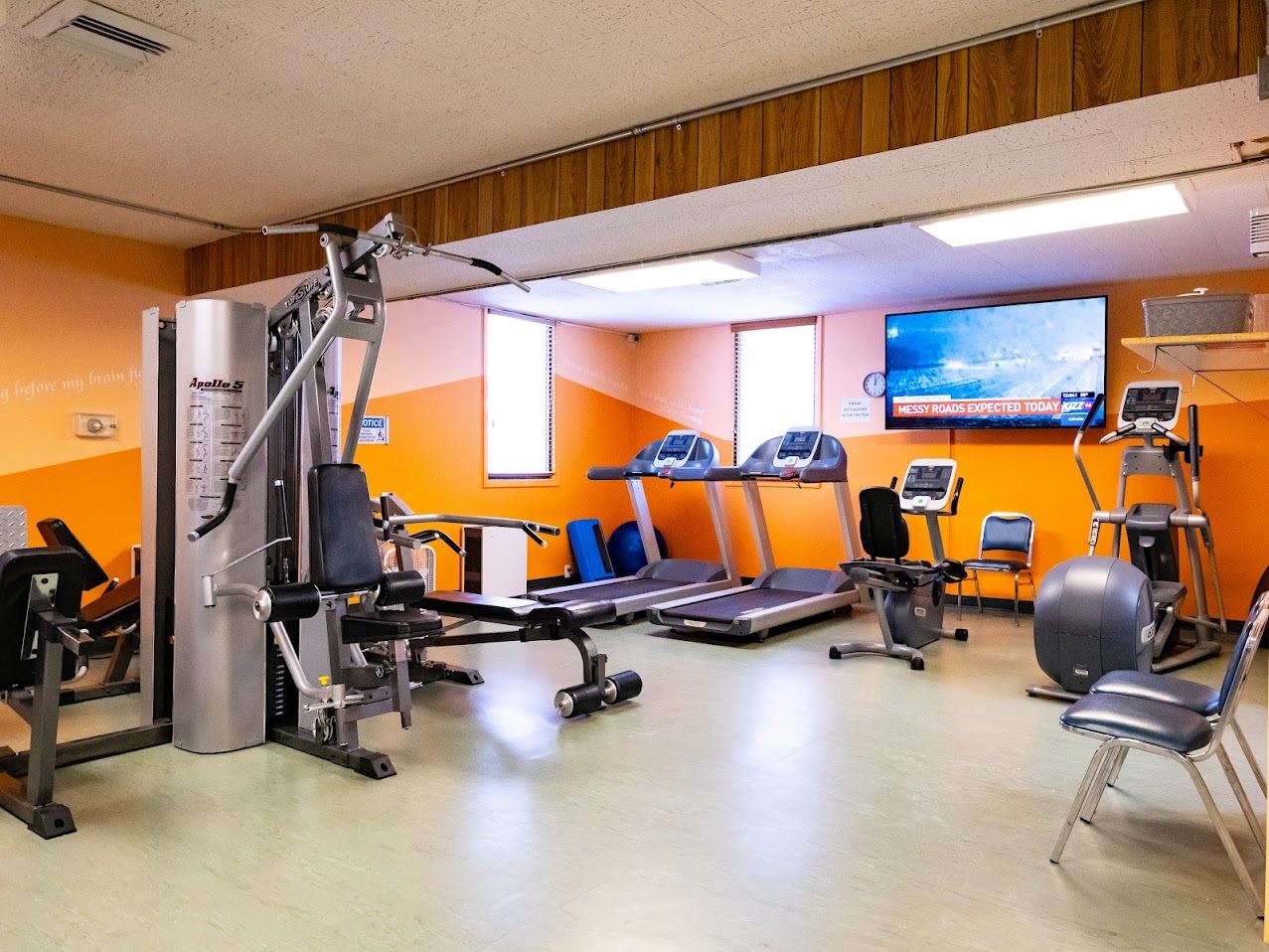 Exercise room full area