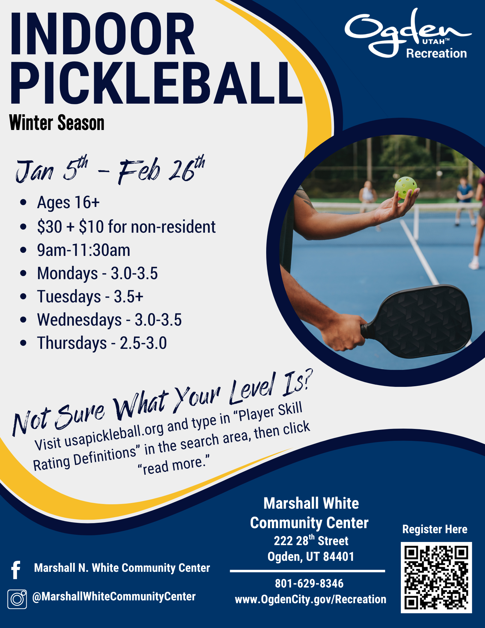 _Winter Indoor Pickleball