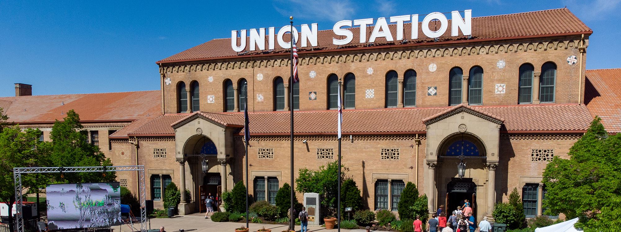 Union Station on a bright sunny day